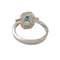 Bague 53 BAGUE EN PLATINE DE STYLE ART DÉCO AVEC DIAMANTS DE 0,38 ct ET SAPHIR DE 1,05 ct 58 Facettes Q337B