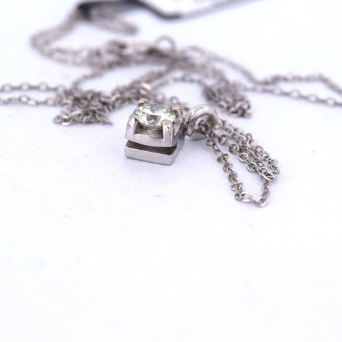 Collier Point lumineux - Or 58 Facettes