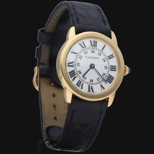 Montre Cartier Montre Ronde Solo 58 Facettes MT40101