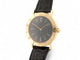 Montre vintage montre BULGARI bb33gl 33mm or jaune 18k bracelet croco  quartz 58 Facettes 270124