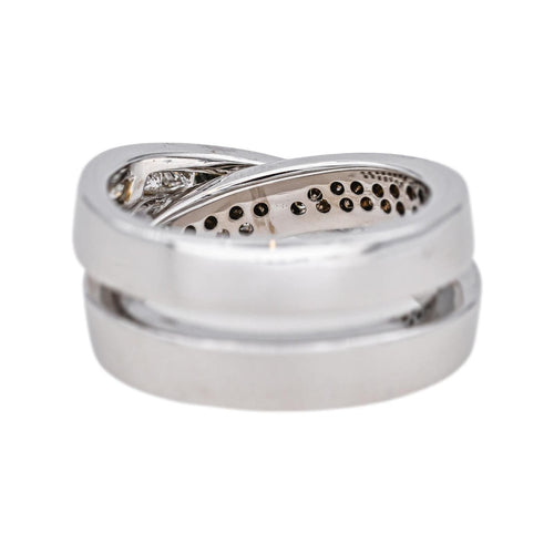 Bague 56.5 Bague Or blanc Diamant 58 Facettes 4672916RV