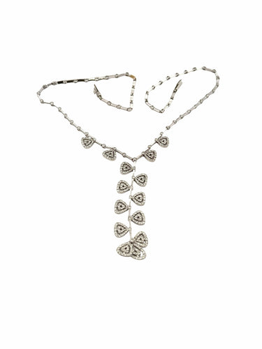 Collier Collier cocktail or 18 carats et diamants 58 Facettes