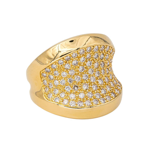 Bague 55 Bague Or jaune Diamant 58 Facettes 4228069CN