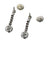 Boucles d'oreilles Pendants d’oreilles or et diamants 58 Facettes