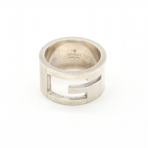 Bague GUCCI initiale G en argent