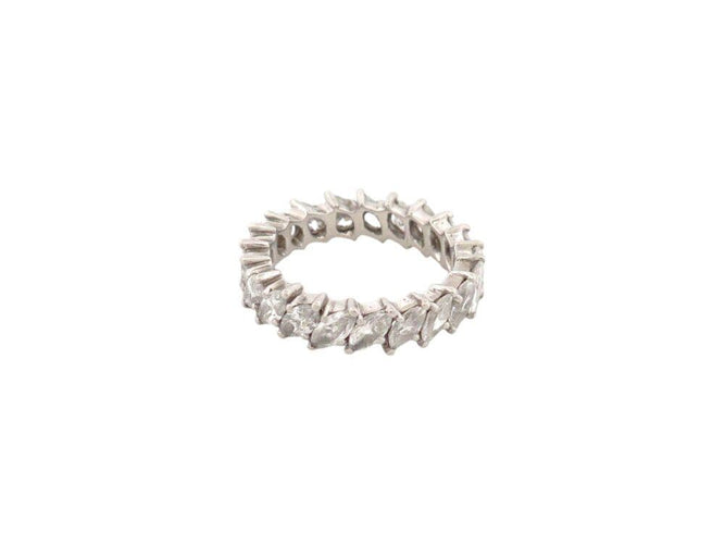 Bague 52 bague alliance pavage complet 21 diamants 2.1 ct t52 en platine 6gr 58 Facettes 268459