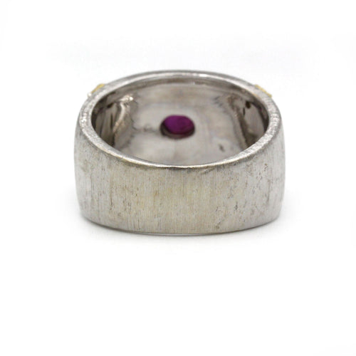 Bague 55 Bague - Or, Diamants & Rubis 58 Facettes 250041SP