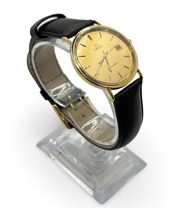 Montre OMEGA - Montre Seamaster or jaune 58 Facettes