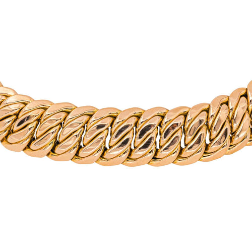 Bracelet Maille américaine Or rose 58 Facettes 4566306CN