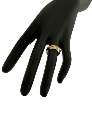 Bague 48 CARTIER - Bague Trinity Triple Or 58 Facettes