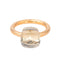Bague 53 Pomellato Bague  Nudo  Or rose Topaze 58 Facettes 3806660CN