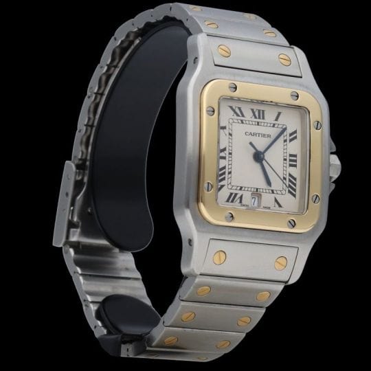 Montre Cartier Montre Santos Galbee Quartz 58 Facettes MT41457