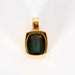 Pendentif Pendentif or jaune et tourmaline verte 58 Facettes 250059