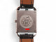 Montre montre HERMES cape cod pm cc1.210a quartz 33 mm en acier et cuir noir 58 Facettes 270891