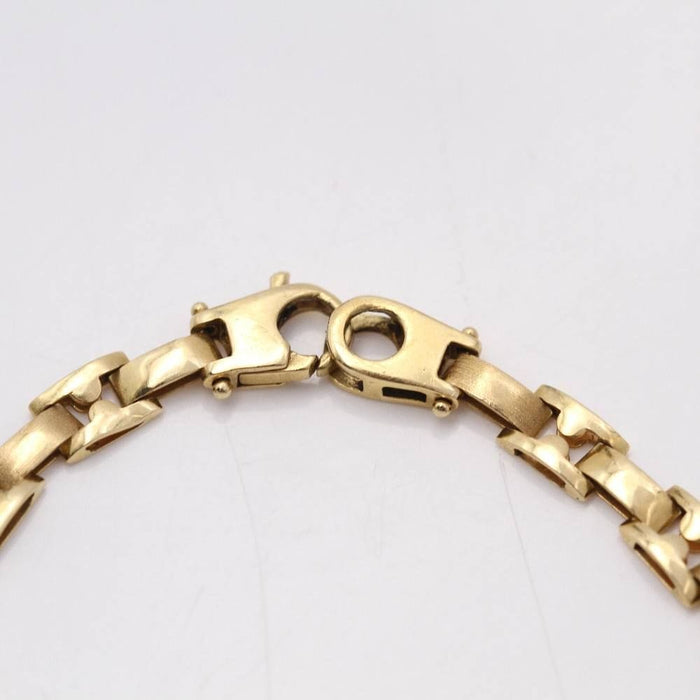 Bracelet Bracelet rectangles dorés 58 Facettes E360639