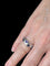 Bague 52 Alliance sertie de saphirs or gris 58 Facettes 7613A