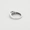Bague 52 Bague solitaire en or blanc et diamants 58 Facettes GU296