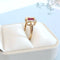 Bague 56.5 Bague Rubis et Diamants Or 18 K 58 Facettes AA 1739