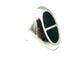 Bague 51 HERMES. Collection "Chaine d'ancre verso", bague en argent 58 Facettes