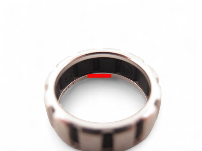 Bague 54 bague CHAUMET class one mm t54 or blanc 18k 7.6gr sertie 8 diamants 58 Facettes 269924