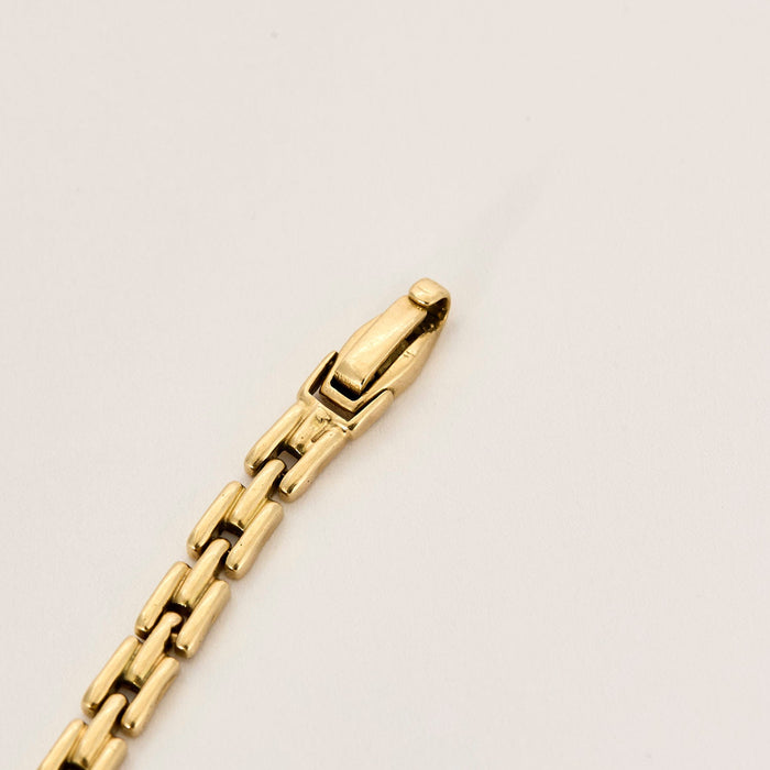 Bracelet or jaune saphir