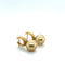 Boucles d'oreilles Boucles D’Oreilles en Perles Champagne et Or Jaune 58 Facettes 380872/Z05HU0U1
