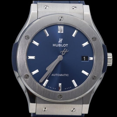 Montre Hublot Montre Classic Fusion 45 Blue 58 Facettes MT40734