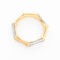 Bague 53 RAINBOW K - Bague Bamboo or jaune et diamants 58 Facettes 85782