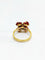 Bague 53 Bague en or, rubis et diamants 58 Facettes