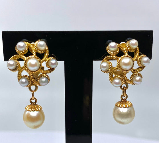 Boucles d'oreilles Paire de boucles d’oreilles en or 18 carats 58 Facettes