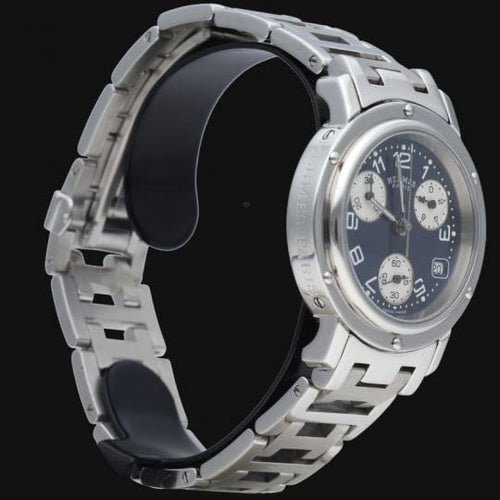 Montre Hermes Montre Clipper Chronograph 58 Facettes MT41658