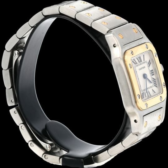 Cartier Montre Santos De Cartier Galbee Pm