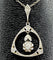 Collier Pendentif en diamants sur chaîne en or 18 carats Art Deco 58 Facettes AB121