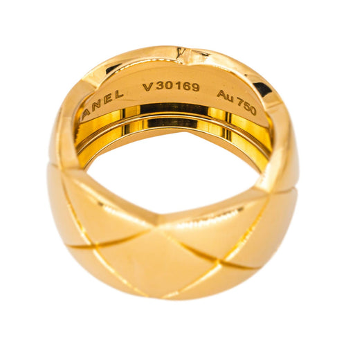 Bague 53 Chanel Bague Coco crush Or jaune 58 Facettes 4582985RV