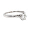 Bague 52 Bague  Solitaire Or blanc Diamant 58 Facettes 3376676CN