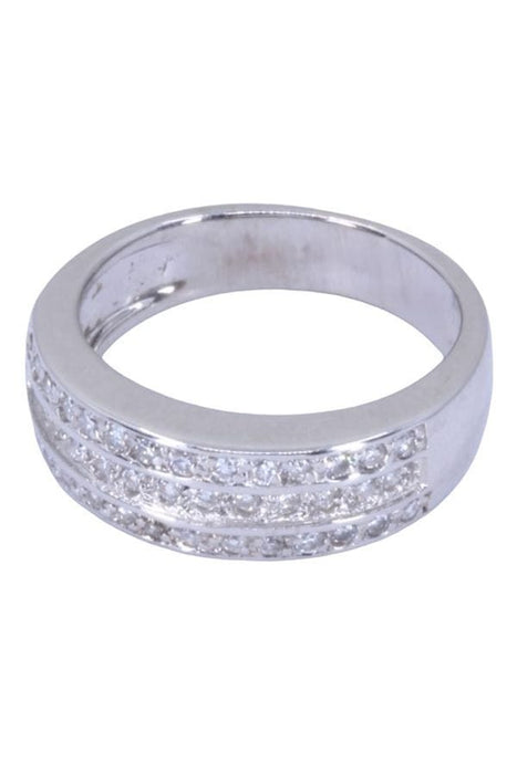 Bague 51 BAGUE PAVAGE DIAMANTS 58 Facettes 085551