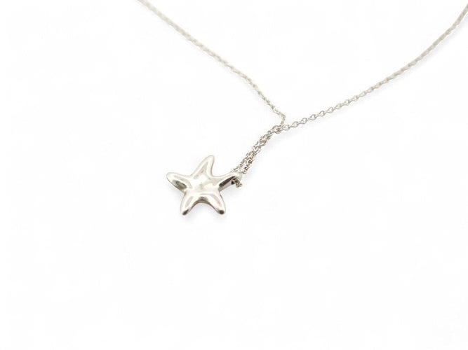 collier tiffany pendentif etoile de mer 26195306 argent & diamant 58 Facettes 269931