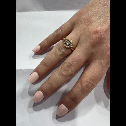 Bague 54 Bulgari Bague Maison Bulgari , Collection 'Bulgari Flip' , Or Rose 18 Carats Et Diamant Taille Brillant 58 Facettes 4362