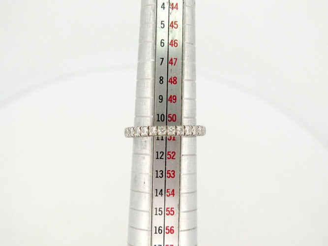 Bague 51 bague CARTIER alliance etincelle crb4087151 t51 en platine diamants 58 Facettes 271479