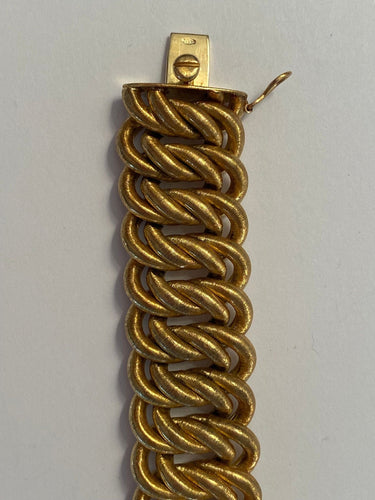 Bracelet Bracelet en or jaune Mario Buccellati 58 Facettes