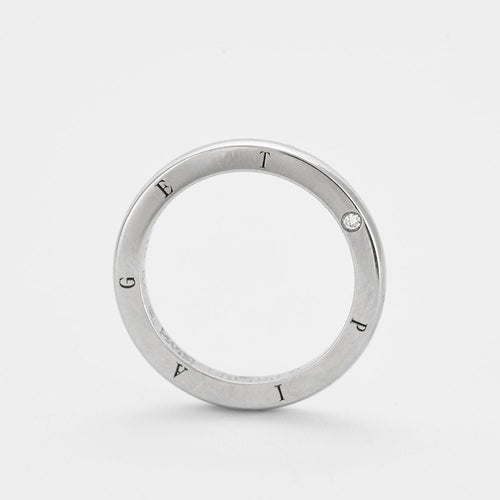 Bague 54 PIAGET - Alliance en platine avec diamant 58 Facettes B2