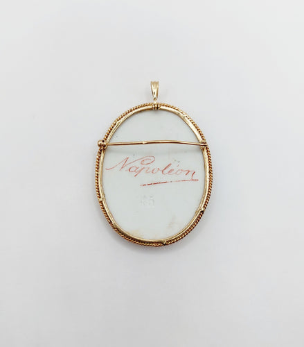 Pendentif Broche pendentif antique or rose 58 Facettes A02447