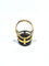 Bague 48 Bague en or champagne 18 carats et grenat 58 Facettes