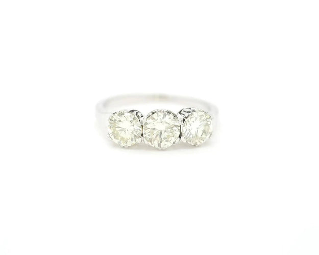 Bague Bague Trilogy Ct 1,95 58 Facettes 12808