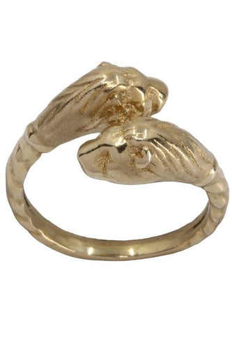 Bague 52 Bague têtes de lions 58 Facettes 084531