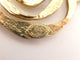 Collier rare vintage collier CHRISTIAN LACROIX baroque a spirales dore & strass 58 Facettes 272655