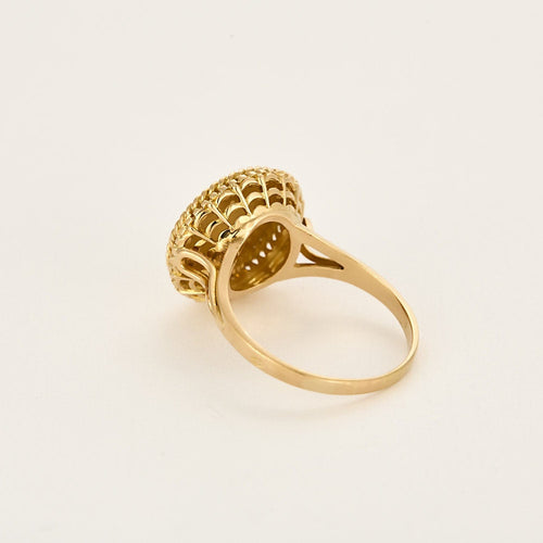 Bague 64 AUGIS - Chevalière en or jaune 58 Facettes ROD34022