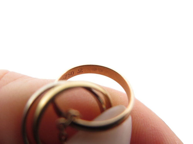 Collier collier CARTIER trinity mini pendentif 3 anneaux ors 18k 58 Facettes 269166