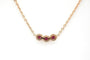 Collier DIOR - Collier Mimirose Or rose Rubis 58 Facettes