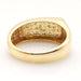 Ring 54 Ring Yellow gold Diamonds 58 Facettes